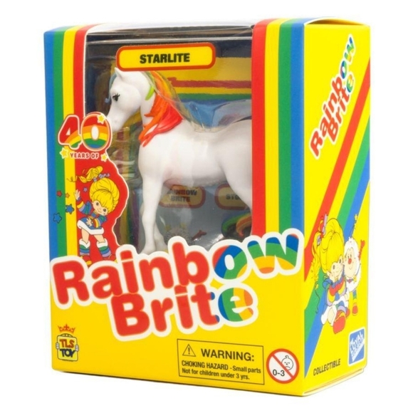 Rainbow Other - 40th Anniversary Rainbow Brite Starlite Cheebee Figure - Brand New